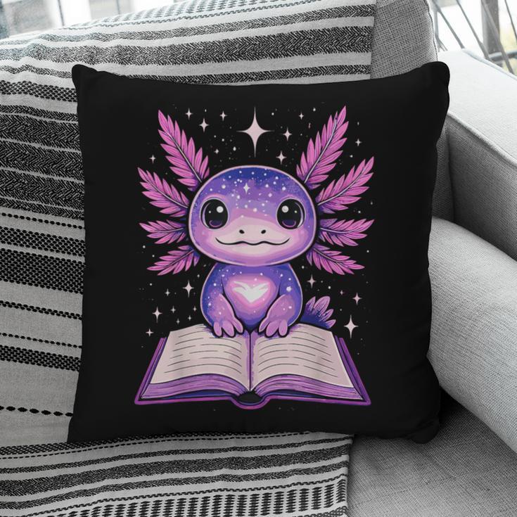 Kawaii Axolotl Cute Axolotls Reading Book Pillowcase