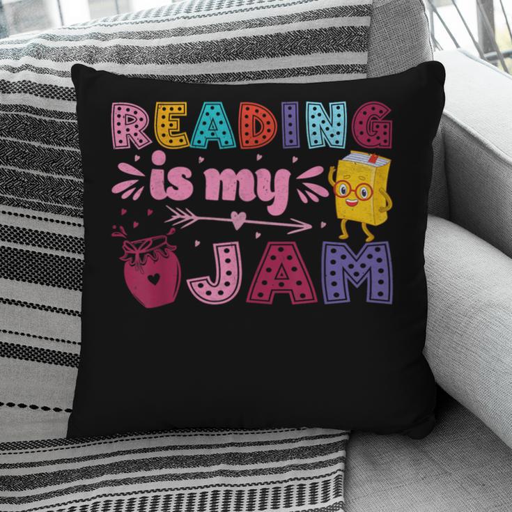 Kids Reading Book Lover Reading Is My Jam Pillowcase