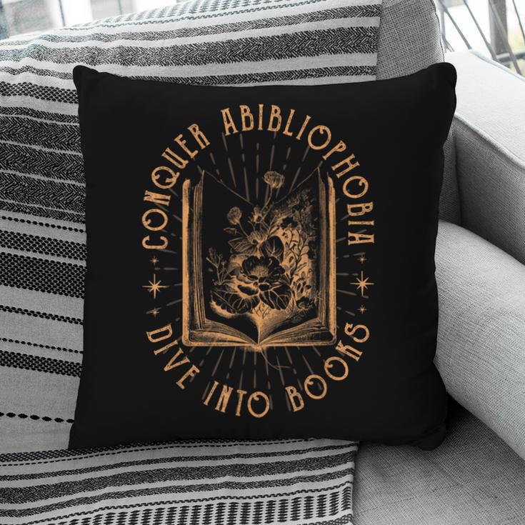 Literature Bookworm Abibliophobia Bookish Pillowcase