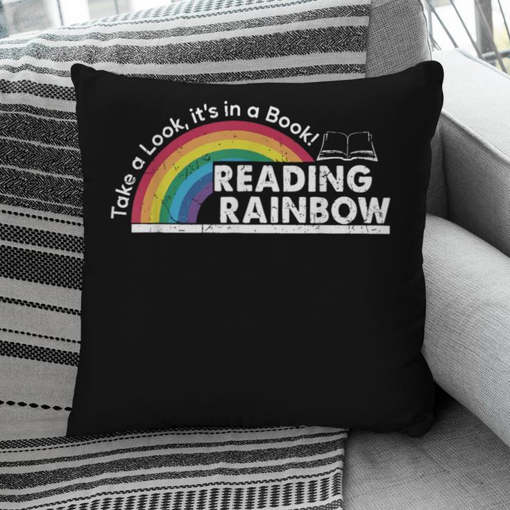 Take A Look It's In A Book Retro Reading Book Lover Pillowcase