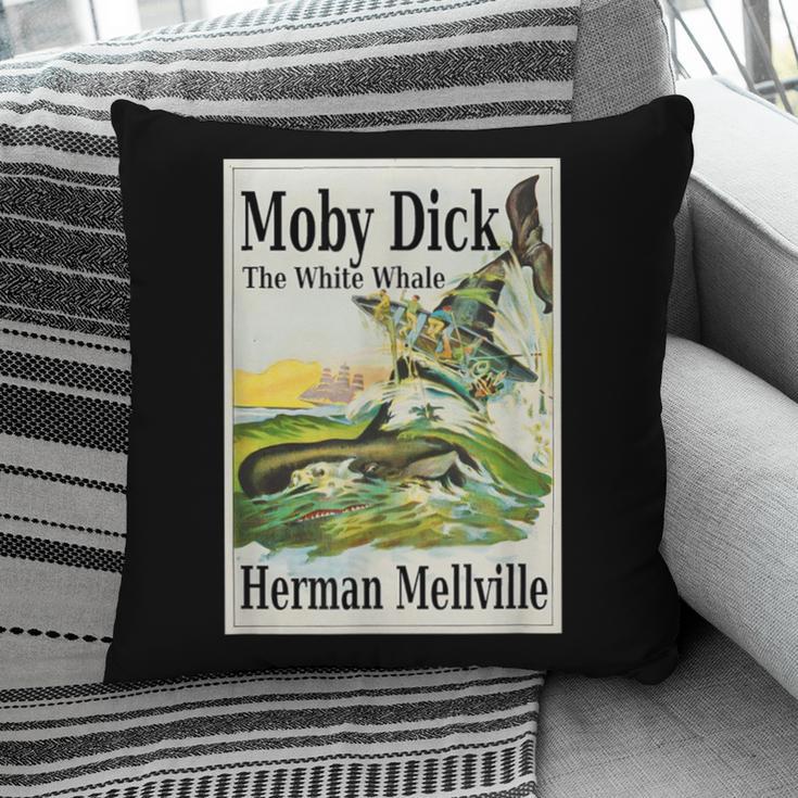 Moby Dick Book Cover Illustration Pillowcase