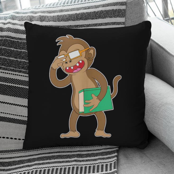 Monkey With a Book Pillowcase