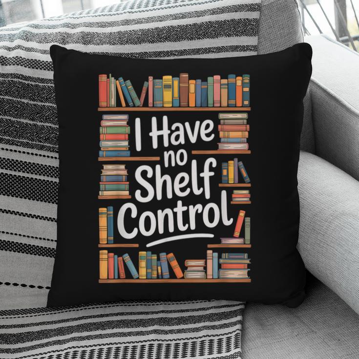 I Have No Shelf Control Book Lovers Vintage Floral Pillowcase