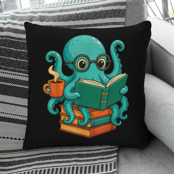 Octopus Reading Book Reading Bookworm Reader Pillowcase