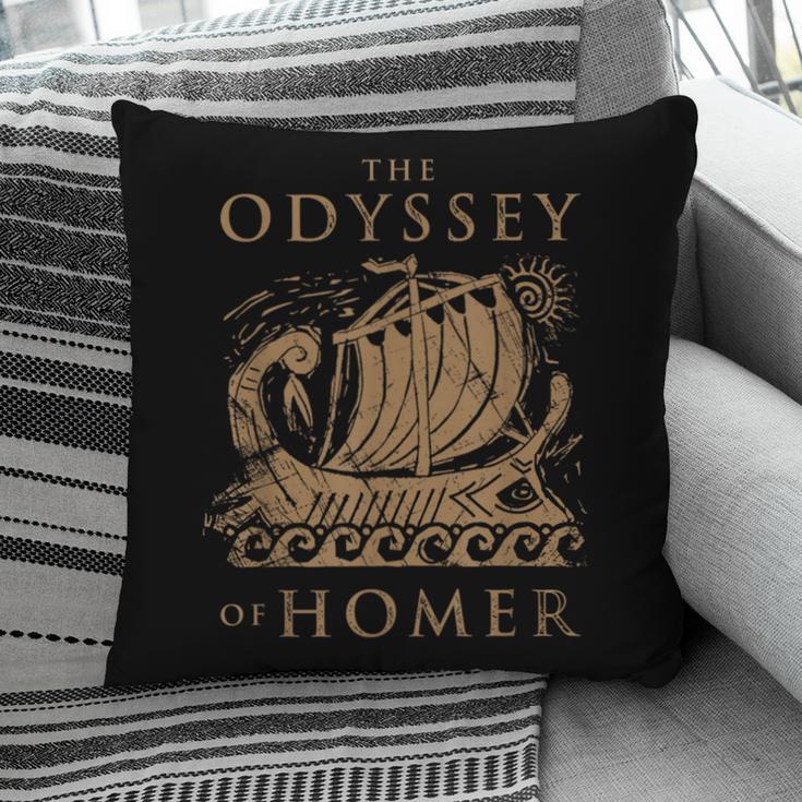 Odisea Soulz Iliad Odyssey Homer Ancient Greek History Book Odyssey Small Pillowcase