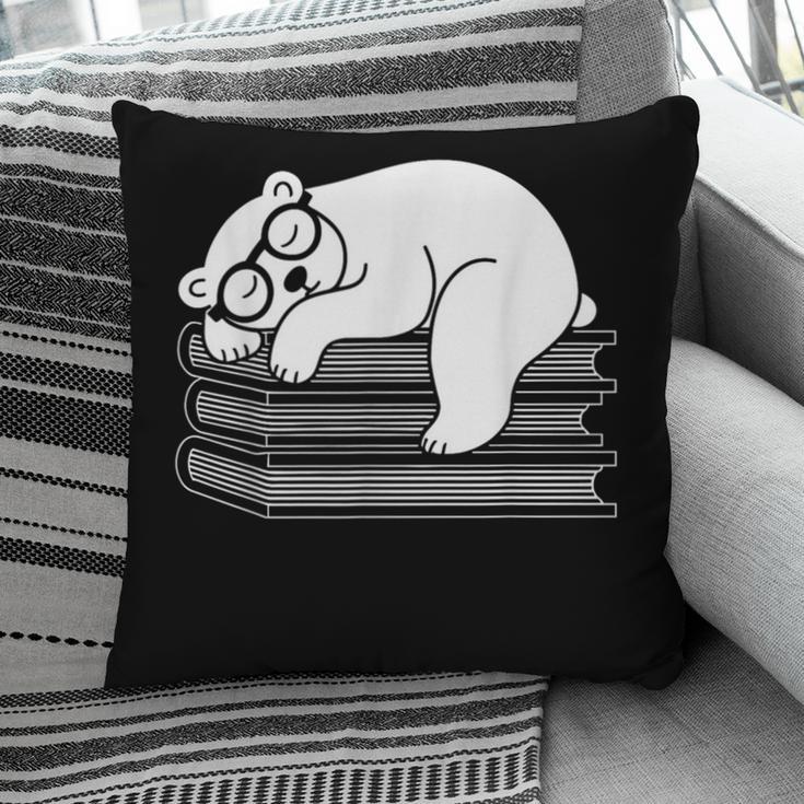 Polar Bear Reading Book Pajama Sleep Pillowcase