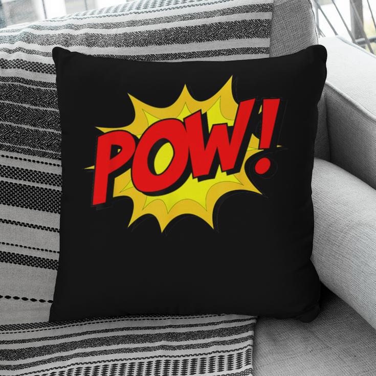 POW -Adults Kids Comic Book Cartoon Pop Art Novelty Sarcastic Pillowcase