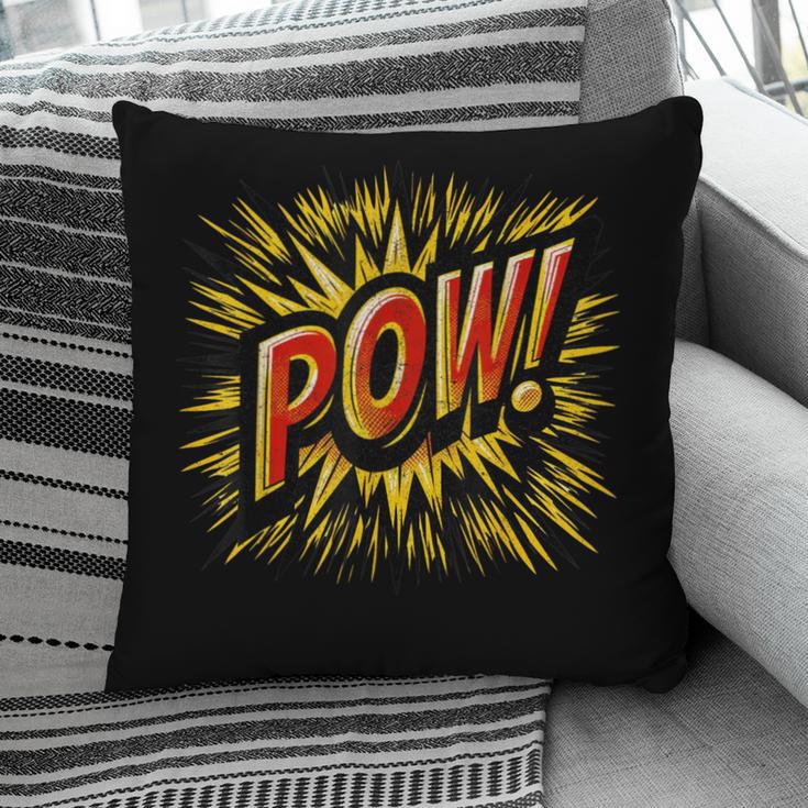 POW Comic Book Retro Artwork – Cartoon Collector Pillowcase