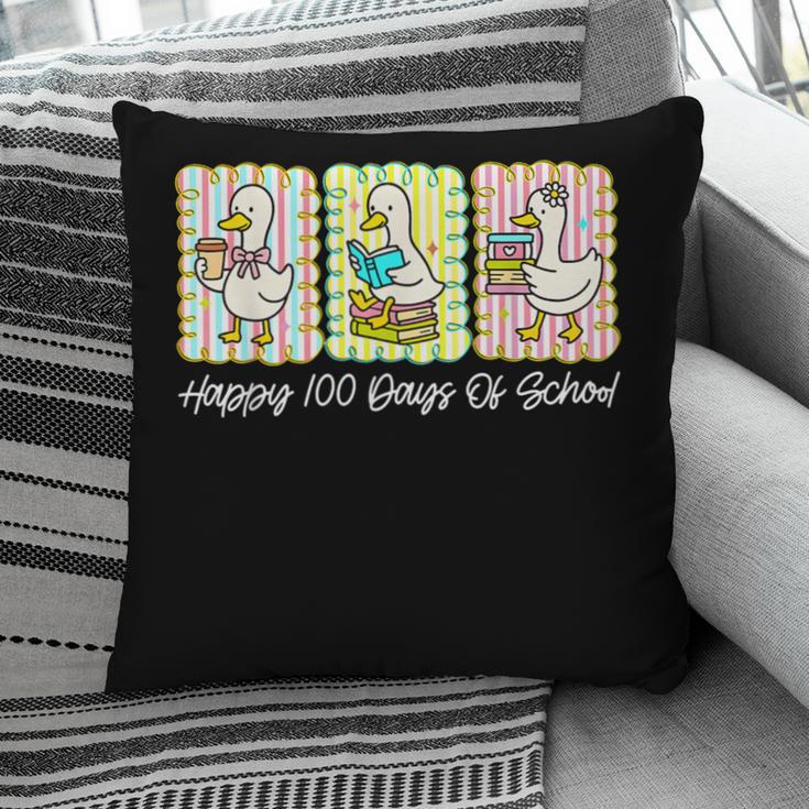 Preppy 100 Days Of School Goose Coffee Books Teacher Life Pillowcase Preppy 100 Days Of School Goose Coffee Books Teacher Life Pillowcase
