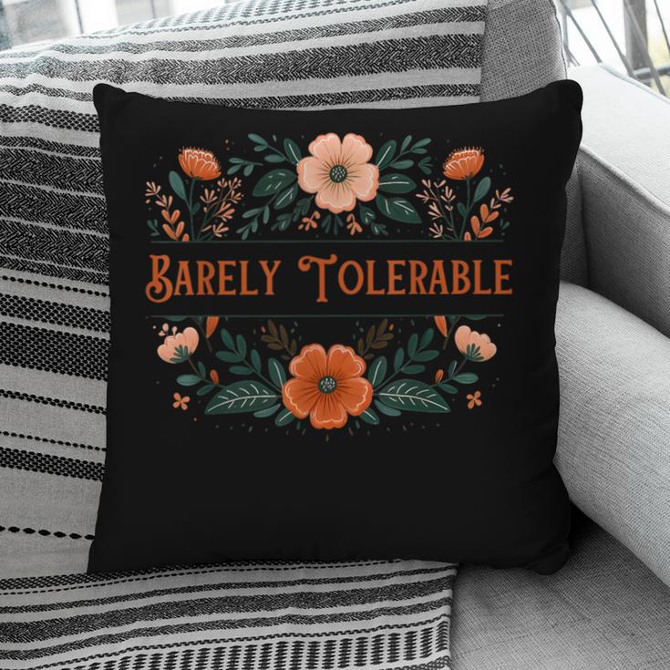 Pride And Prejudice Barely Tolerable Book Lover Bookish Pillowcase