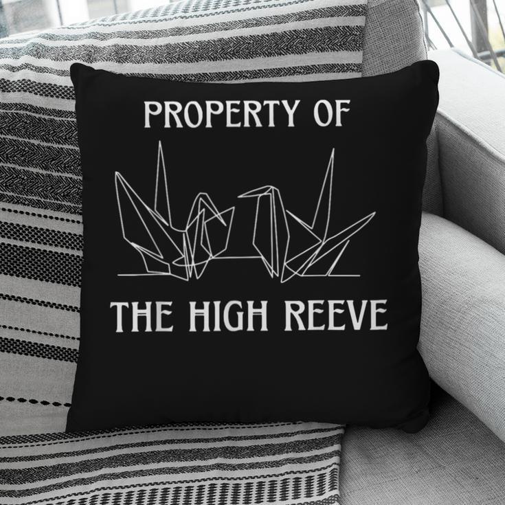 Property Of The High Reeve Bookish Manacled Dark Romance Pillowcase