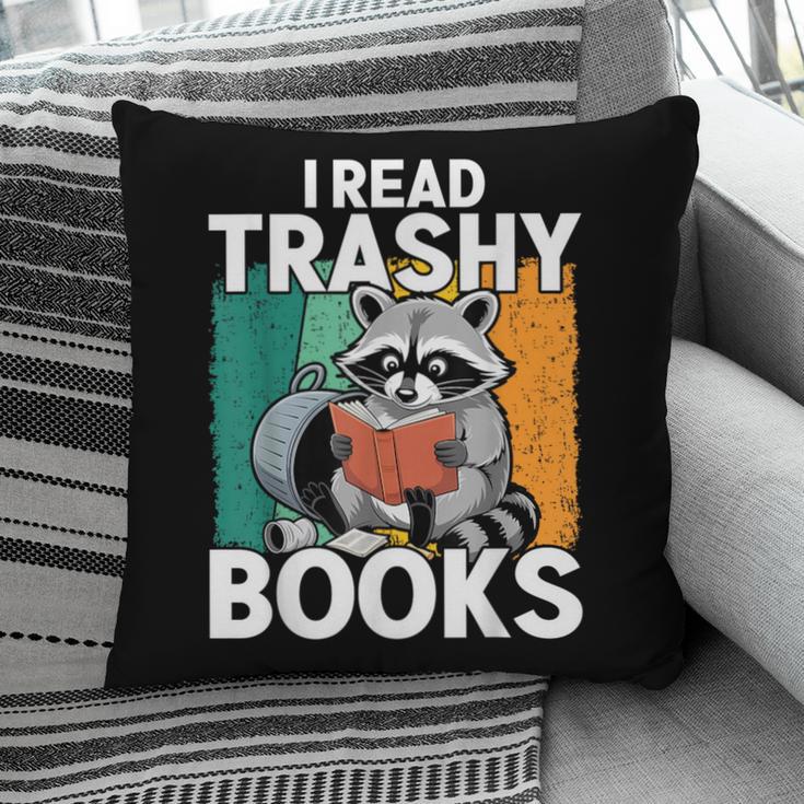 Raccoon Smutty Book Lover Spicy Romance Novels Women's Pillowcase