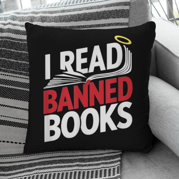 I Read Banned Books Defiant And Bold Pillowcase