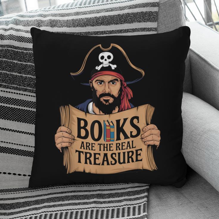 Read Book Reader Library Reading Librarian Pirate Bookworm Pillowcase