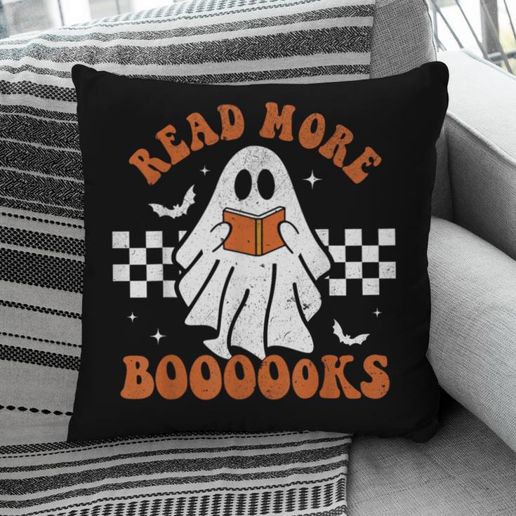 Read More Books Cute Ghost Reading Book Teacher Halloween Pillowcase