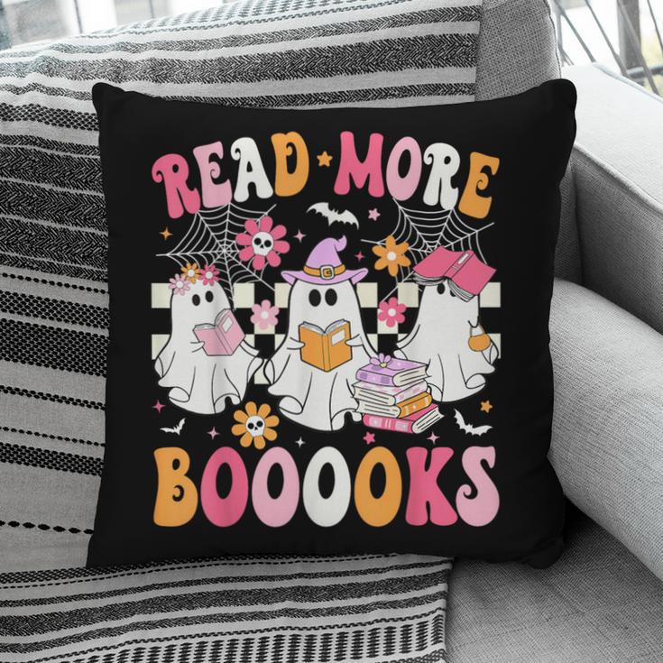 Read More Books Ghosts Reading Book Teacher Halloween Pillowcase