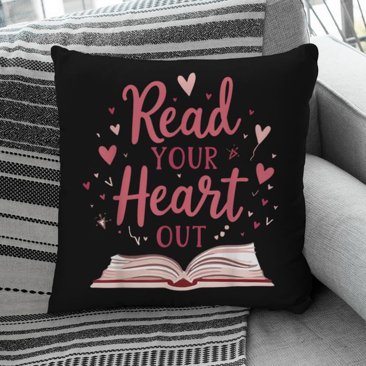 Read Your Heart Out Book Escape Into Stories Pillowcase