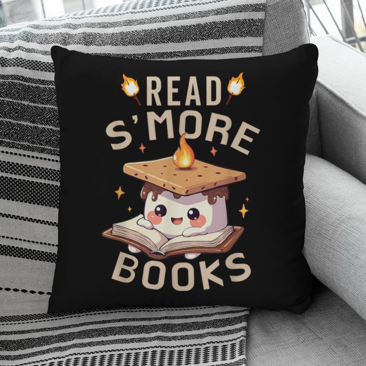 Read S'More Book Marshmallow Book Reading Lover Pillowcase