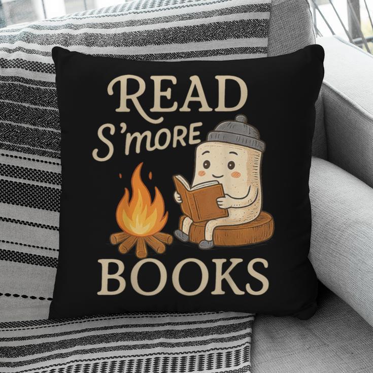 Read S'More Books Campfire Reading Book Lovers Camper Pillowcase
