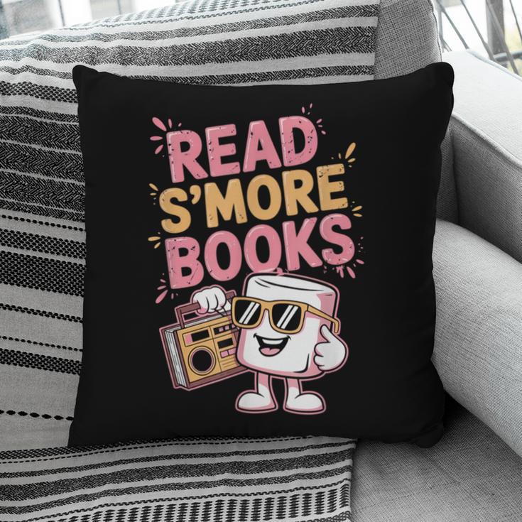 Read S'More Books Camping Outdoors Travel Campfire Smores Pillowcase