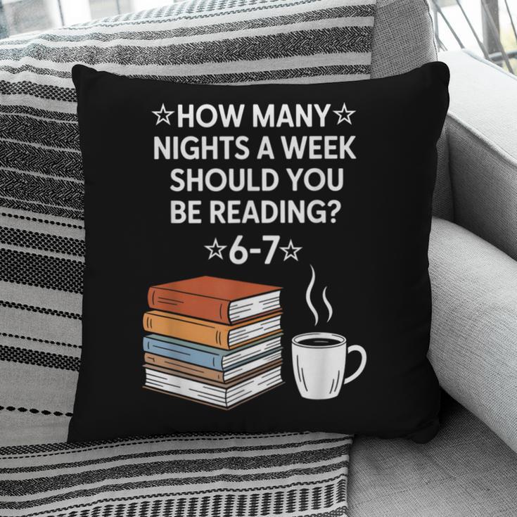 Reading 6-7 Six Seven Meme English Teacher Book Lover Pillowcase