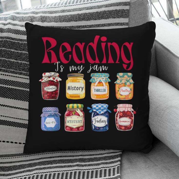 Reading Is My Jam Teacher Student Book Lovers Pillowcase