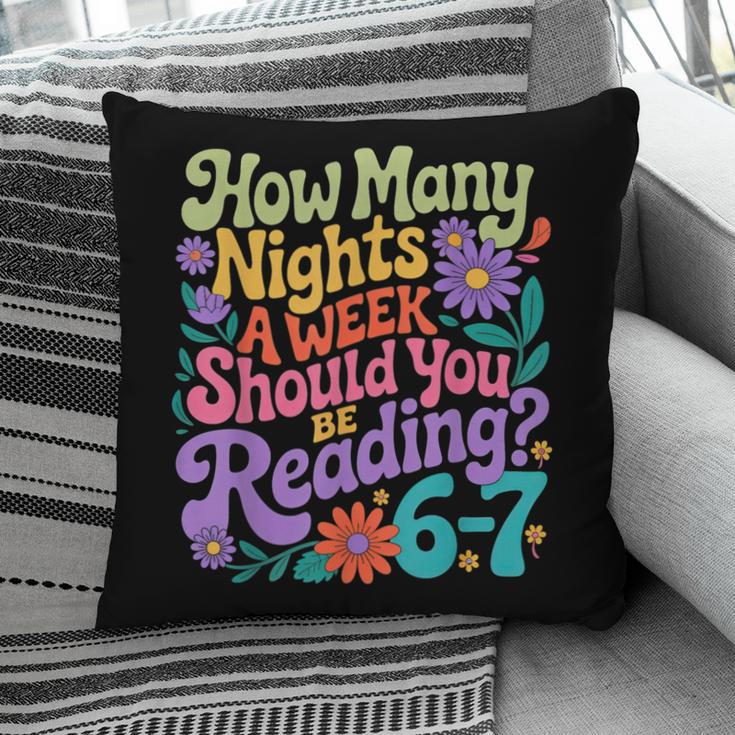 Reading Six Seven Meme Book Lover 67 Teacher 6 7 Pillowcase