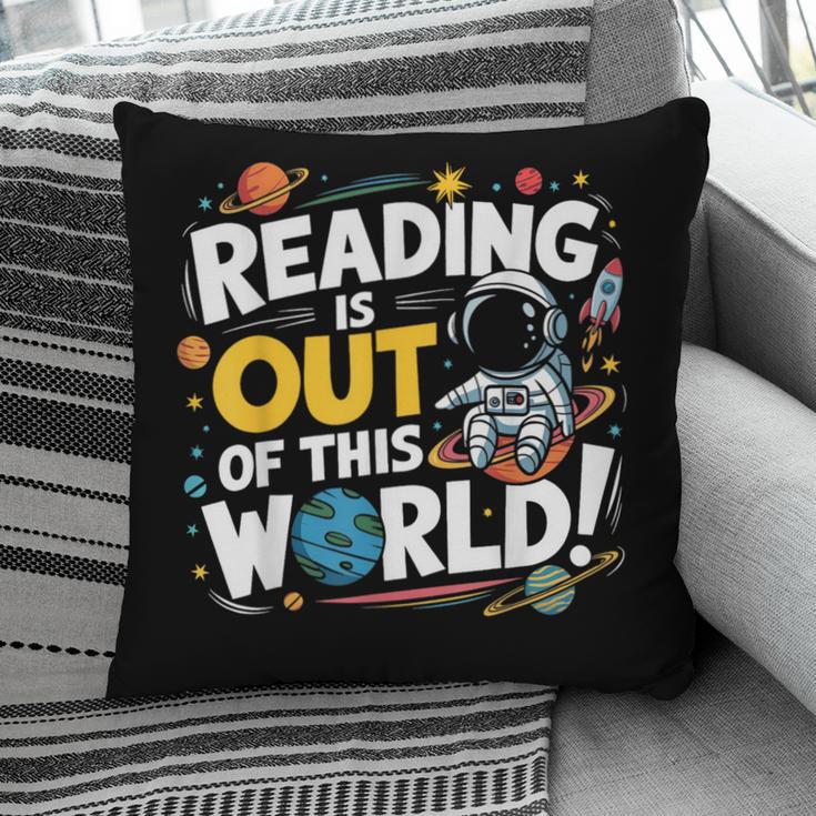 Reading Is Out Of This World Space Book Lover Kids Pillowcase