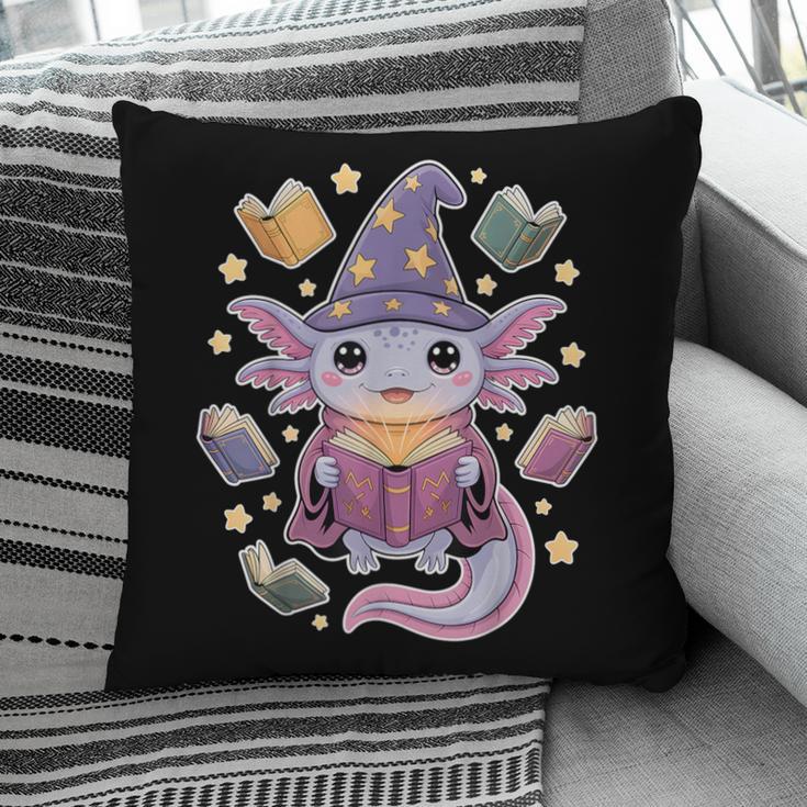 ReadsALOTL Cute Axolotl Book Lover Pillowcase