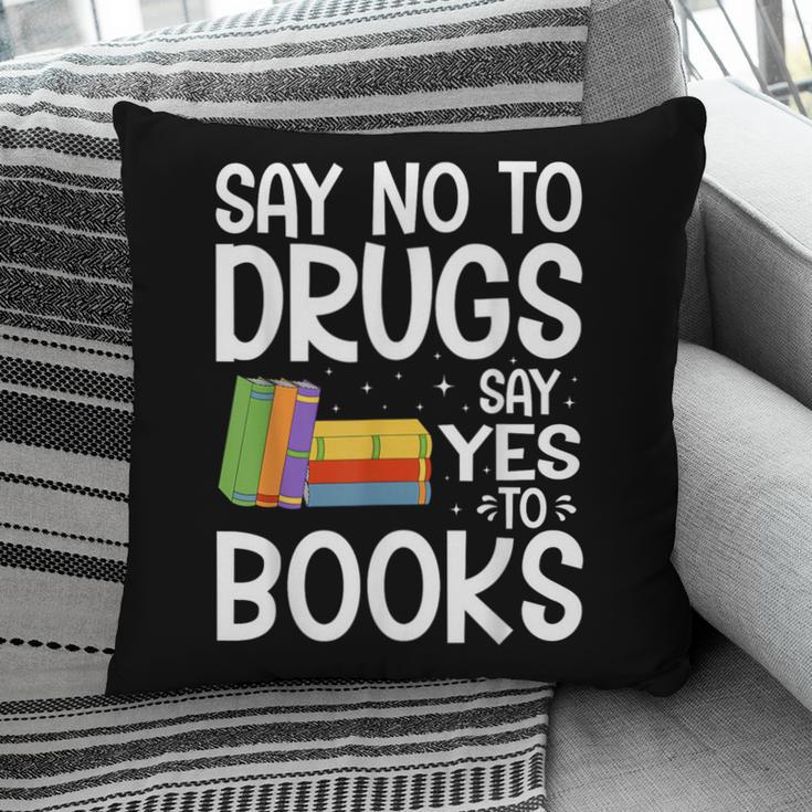 Red Ribbon Week Say No To Drugs Say Yes To Books Drug Free Pillowcase