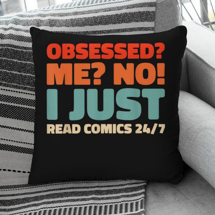 Retro Superheroes Art Graphic Novels Vintage Comic Books Pillowcase