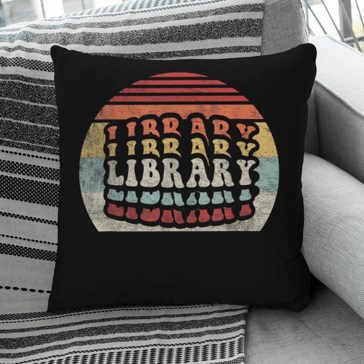Retro Vintage Bookworm Library Shirt Book Lover Pillowcase