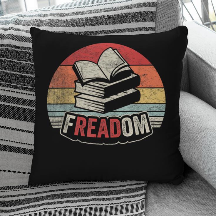 Retro Vintage FREADom Anti Ban Books Freedom To Read Pillowcase Retro Vintage FREADom Anti Ban Books Freedom To Read Pillowcase