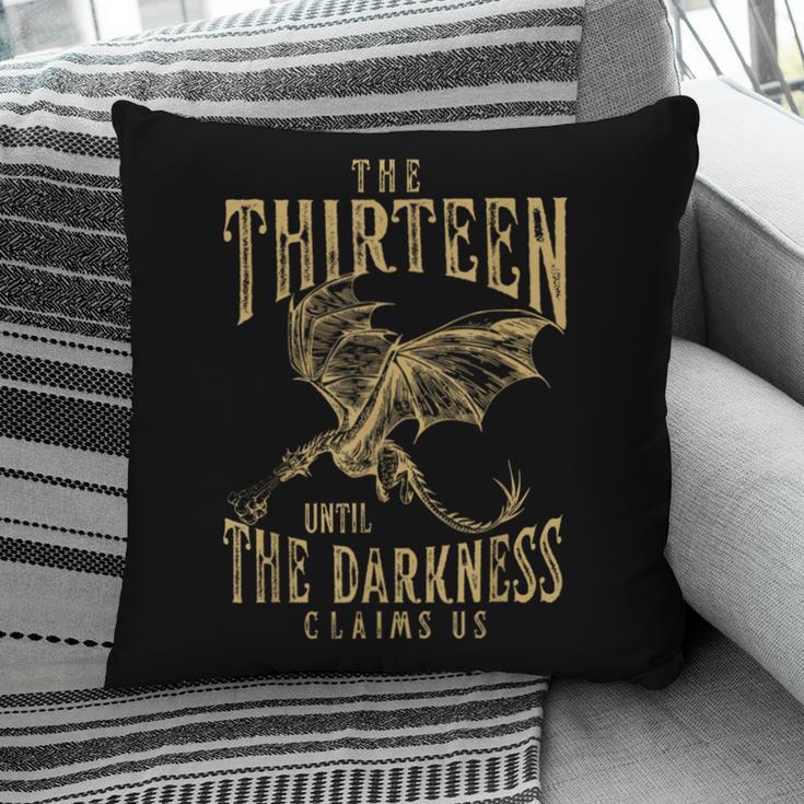Retro Vintage The Thirteen Until The Darkness Claims Us Book Pillowcase