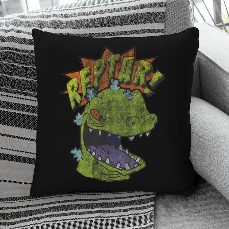 Rugrats Reptar Distressed Comic Book Style Cartoon Pillowcase