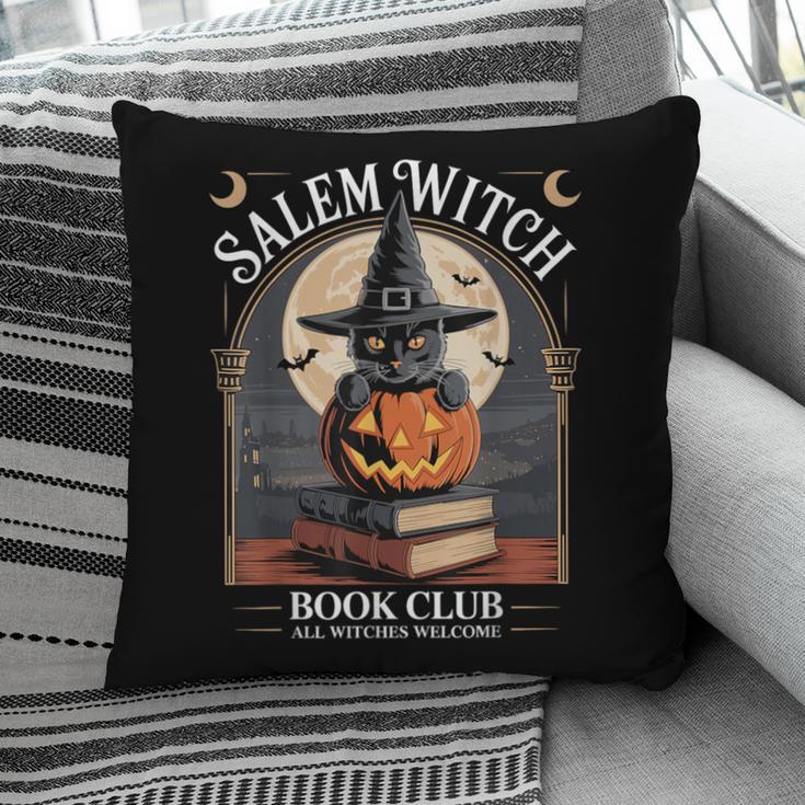 Salem Witch Book Club All Witches Welcome Halloween Reading Pillowcase Salem Witch Book Club All Witches Welcome Halloween Reading Pillowcase