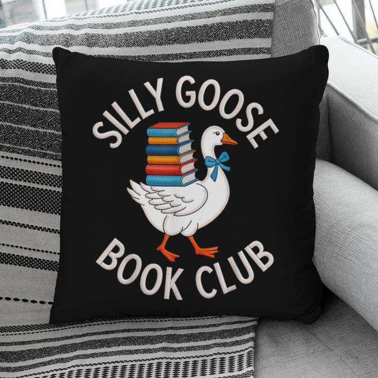 Silly Goose Book Club Reading Lover Pillowcase