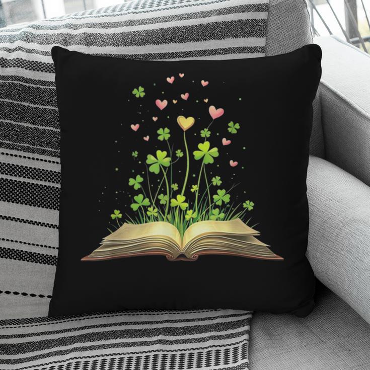 St Patricks Day Book Lover Librarian Core Shamrock Author Pillowcase