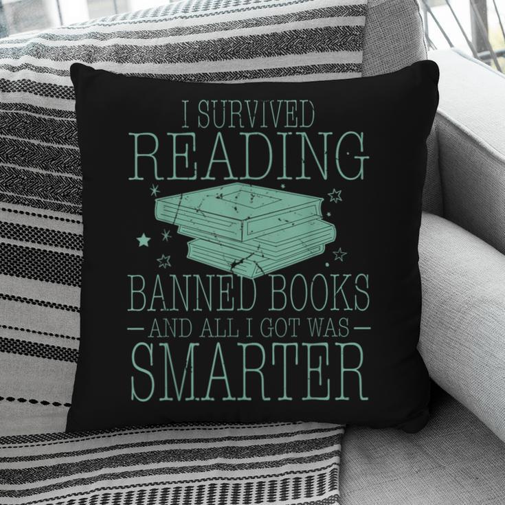 I Survived Reading Banned Books And All I Got Was Sma Pillowcase