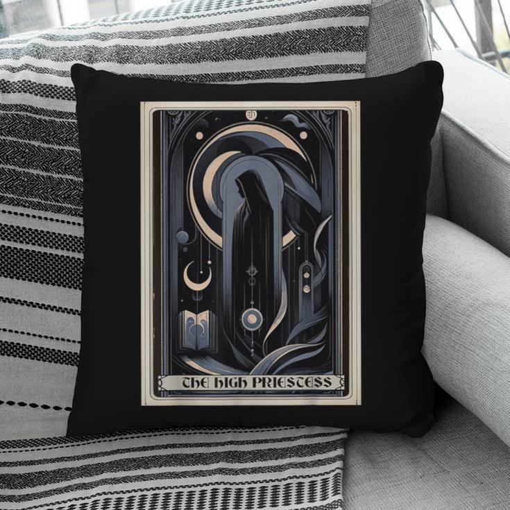 Tarot Cards Guide Book Esoteric Mysticism Clothing The High Priestess  -Adults Small Classic Fit Short Sleeve Pillowcase
