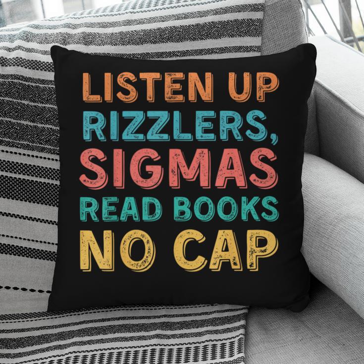 Teacher English Read Books Listen Up Rizzlers Pillowcase