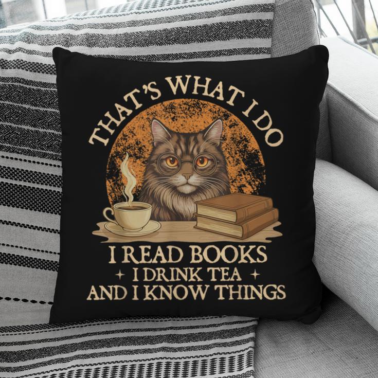 That’s What I Do I Read Books Reading Bookworm Reader Pillowcase
