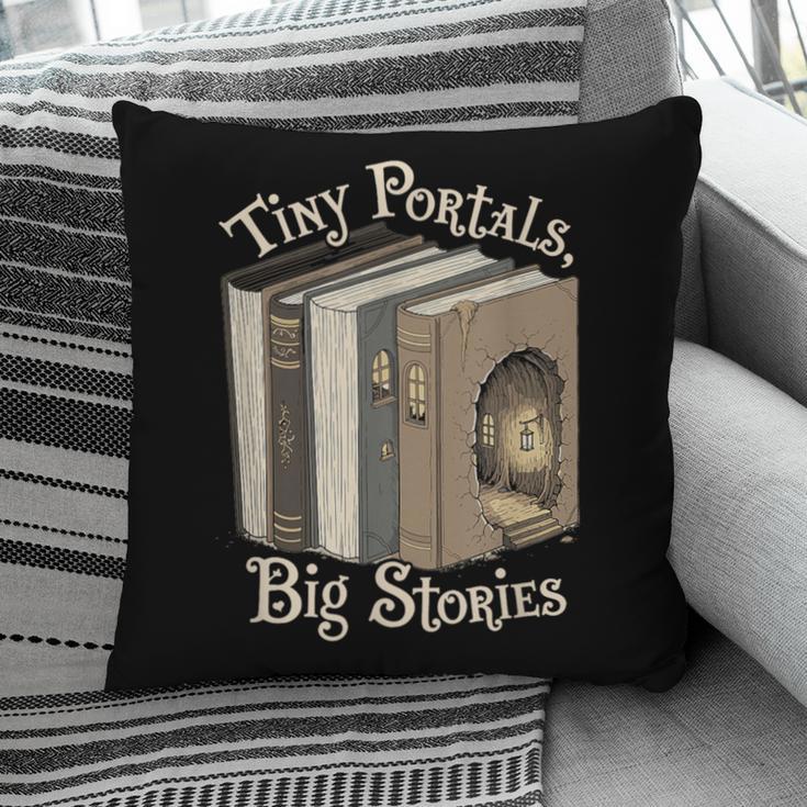 Tiny Portals Big Stories Book Nook Fantasy Gateway Pillowcase Tiny Portals Big Stories Book Nook Fantasy Gateway Pillowcase