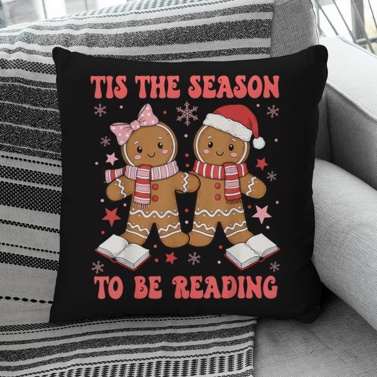 Tis The Season Reading Christmas Shirt Book Lovers Teacher Pillowcase