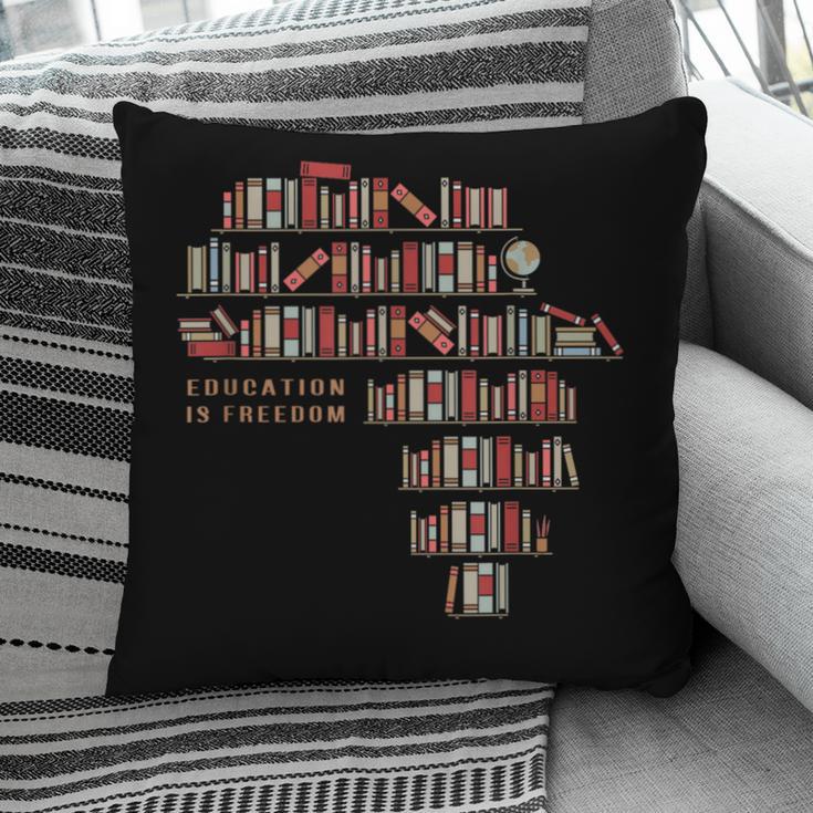 History Book Education Is Freedom Pillowcase