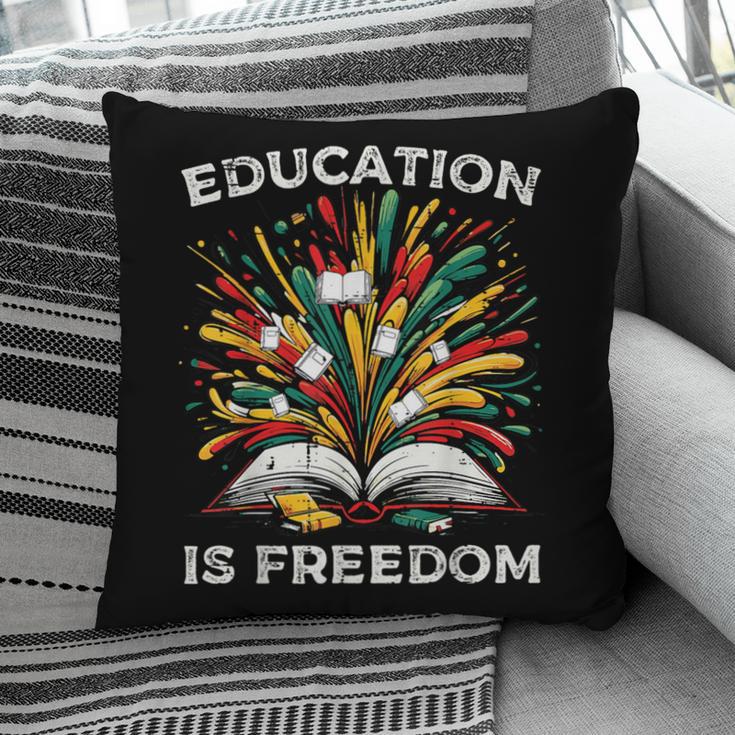 History Book Education Freedom Teacher Women Men Kids Pillowcase