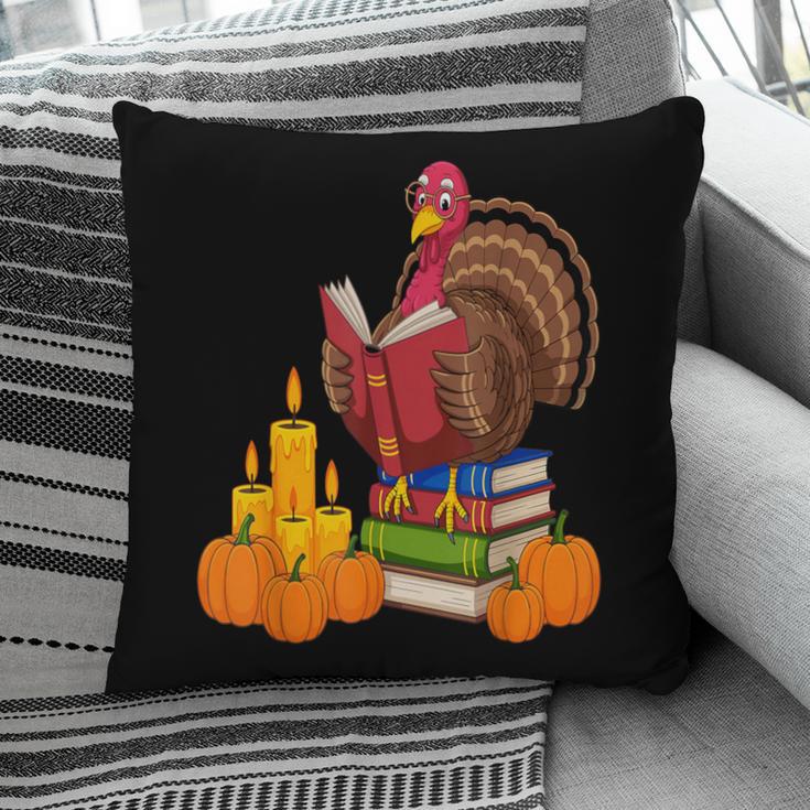 Turkey Reading Books Fall Thanksgiving Teacher Book Pillowcase Turkey Reading Books Fall Thanksgiving Teacher Book Pillowcase