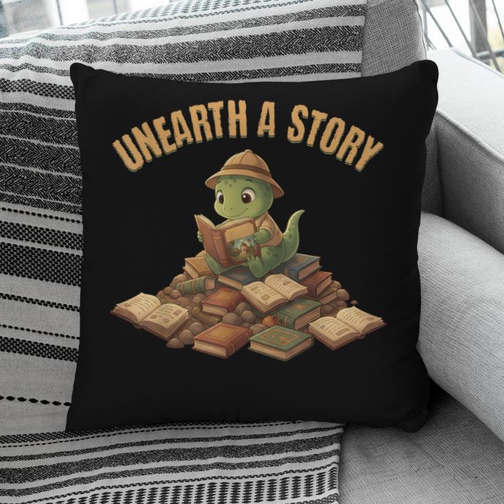 Unearth a Story Dinosaur Reading Books Summer 2026 Pillowcase
