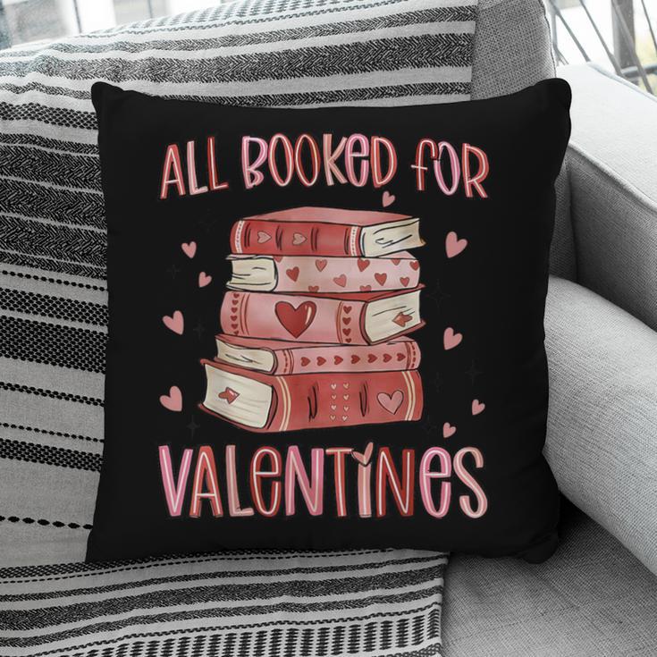 Valentines All Booked For Valentines Book Lovers Teacher Kid Pillowcase