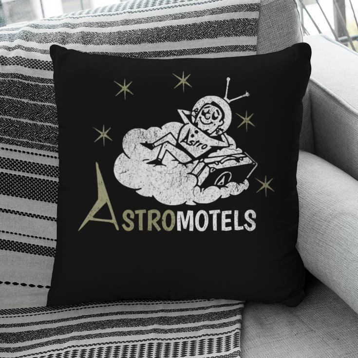 Vintage Hotel Matchbook Astro Motels 50s Retro Spaceman Pillowcase